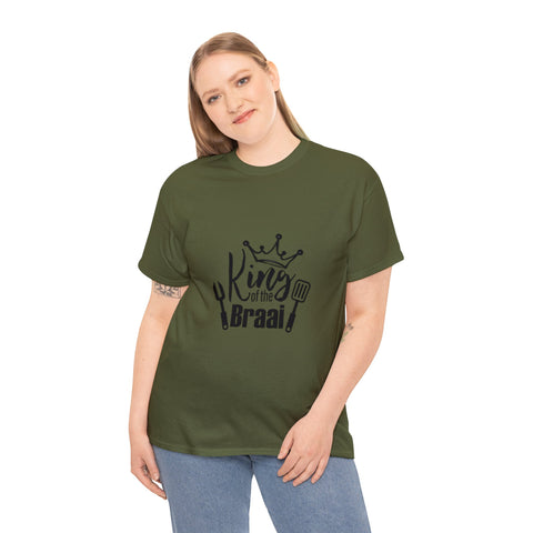 Unisex Heavy Cotton Tee King of the Braai