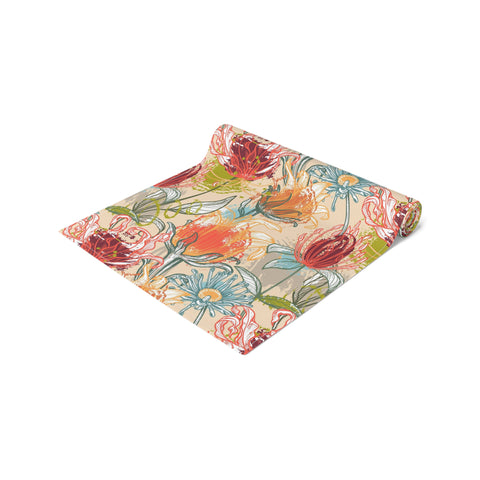 Protea decor South African home decor Table Runner (Cotton, Poly)