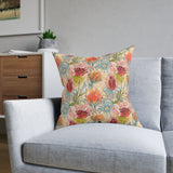 South African Protea Square Pillow