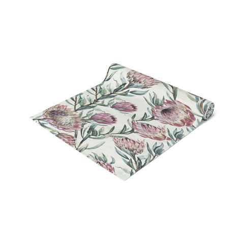 Protea South Africa Table Runner (Cotton, Poly)South African Protea Table decoration, African decor