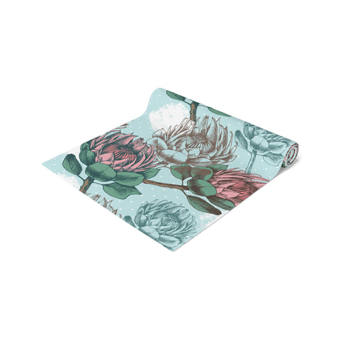 Table Runner (Cotton, Poly)South African Protea