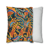 African abstract animal print Pillowcase Cover only - no filling is included