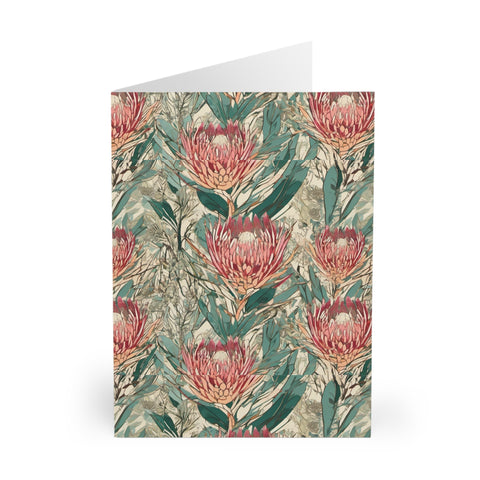 South African Protea Greeting Cards (5 Pack)