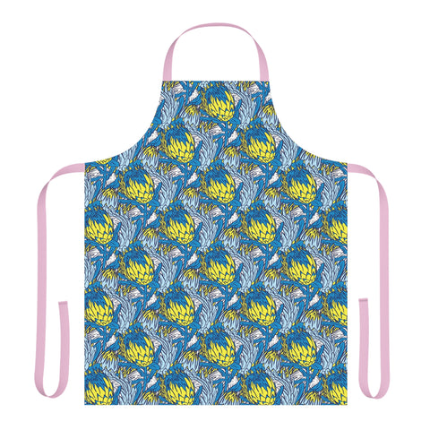 South African Protea Apron (AOP)