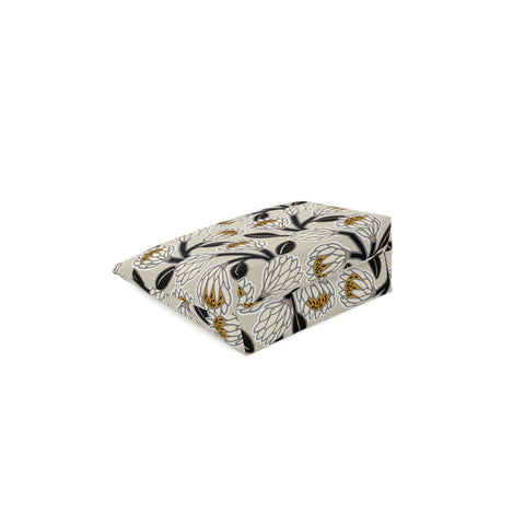 South African Protea Cotton Cosmetic Bag