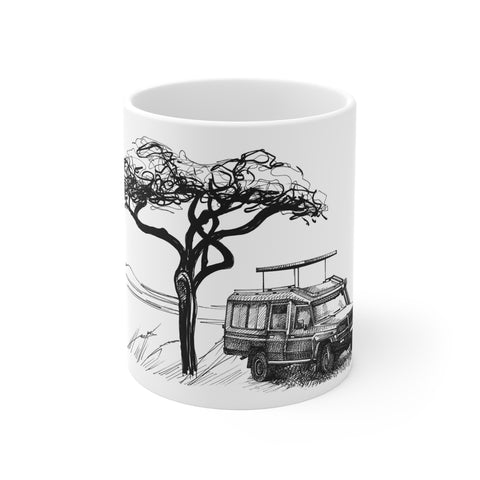 South African Big 5 African Safari animals 11oz Coffee Mug