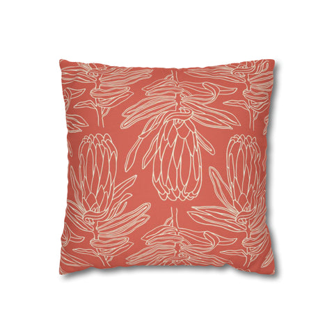 South African Protea Pillow Case Protea / floral / flower Made in the USA