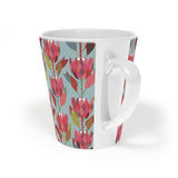 Latte Mug, 12oz Protea