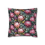 South African Protea Spun Polyester Pillowcase