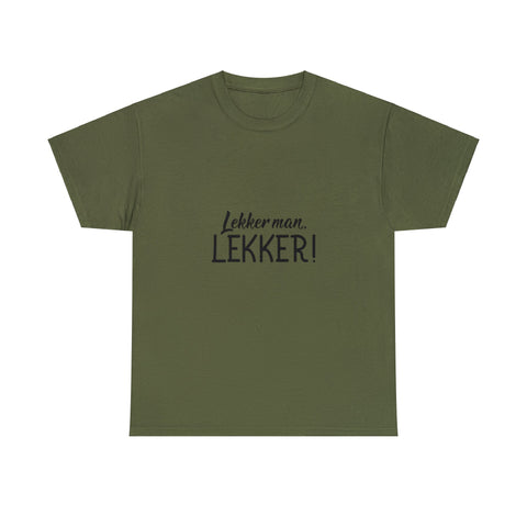 Lekker Man Afrikaans t-shirt Unisex Heavy Cotton Tee