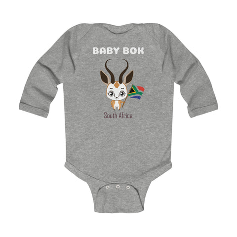 South African Baby Bokkie Infant Long Sleeve Bodysuit