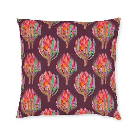 South African Protea Square Pillow