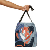 South African  Protea Tote bag African print design Protea Adjustable