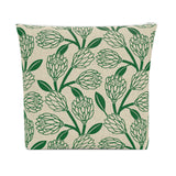 South African Protea Cotton Cosmetic Bag