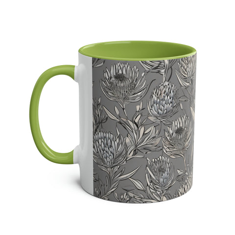 Two-Tone Coffee Mugs, 11oz