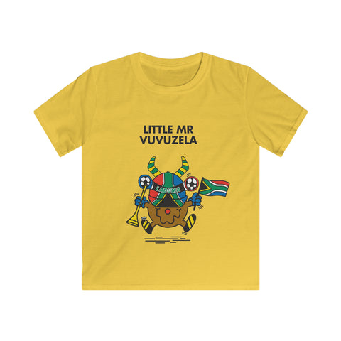 Little Mr Vuvuzela Laduma South African Kids t-shirt