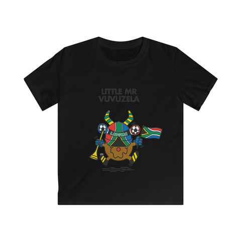 Little Mr Vuvuzela Laduma South African Kids t-shirt