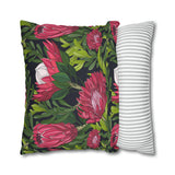 South African Protea Pillowcase Cover only - no filling is included