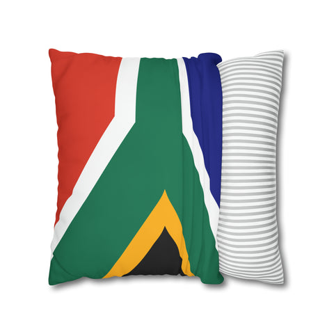 South African Flag Pillowcase Cover only - no filling is included