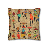 African Ladies Pillowcase Cover only - no filling is included