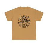 South African Beer & Braai Shirt,  Afrikaans / Braai Unisex Heavy Cotton Tee