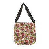 South African  Protea Tote bag African print design Protea Adjustable