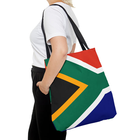 South African Flag Tote Bag South African Print Protea