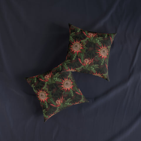 South African Protea Square Pillow