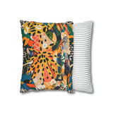 African abstract people and animal print Pillowcase Cover only - no filling is included