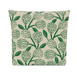 South African Protea Cotton Cosmetic Bag