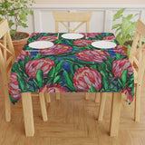 South African Protea Tablecloth 140cm × 140cm One size only