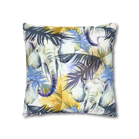 African abstract Elephants Pillowcase Cover only - no filling is included