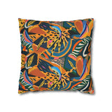 African abstract animal print Pillowcase Cover only - no filling is included