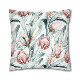 South African Protea Pillowcase Cover only - no filling is included