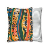 African abstract animal print Pillowcase Cover only - no filling is included