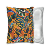 African abstract animal print Pillowcase Cover only - no filling is included