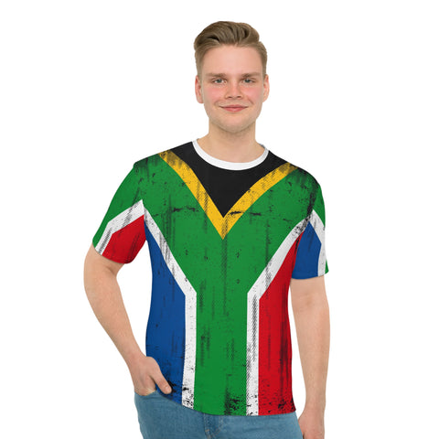 South African Flag Men's Loose T-shirt