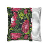 South African Protea Pillowcase Cover only - no filling is included