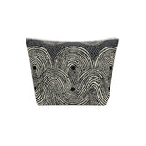 South African Waves African print Cotton Cosmetic Bag