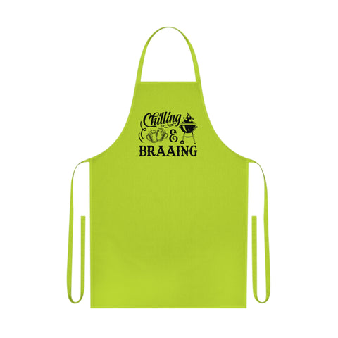 Chilling Braaing South African Cotton Apron - Various colours available