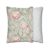 South African Protea Spun Polyester Pillowcase- Shipped from UK/USA/AUS