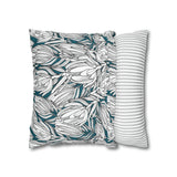 South African Protea Spun Polyester Pillowcase - Shipped from UK/USA/AUS