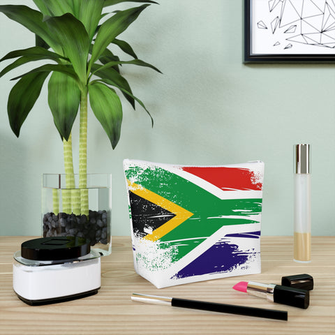 Cotton Cosmetic Bag South African Flag