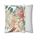 South African Protea Pillowcase Cover only - no filling is included