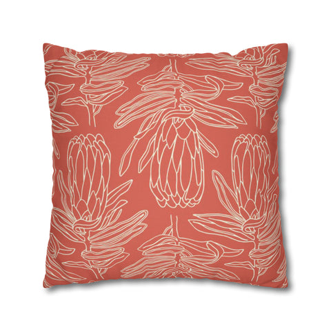 South African Protea Pillow Case Protea / floral / flower Made in the USA