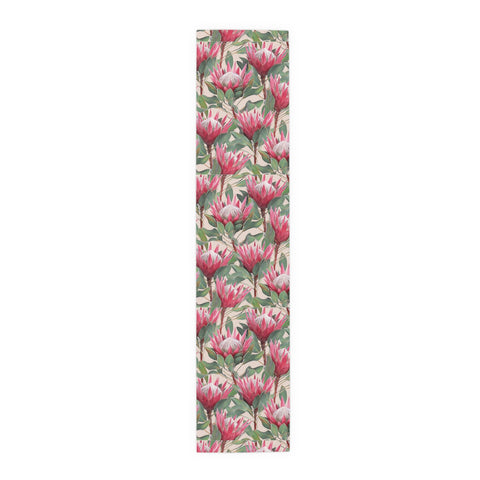 Protea South Africa Table Runner (Cotton, Poly)South African Protea Table decoration, African decor