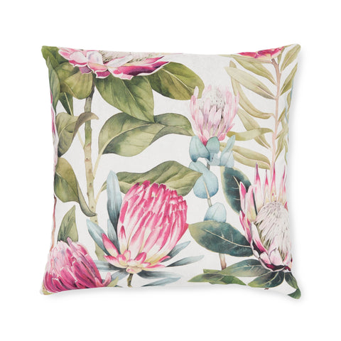 South African Protea Square Pillow