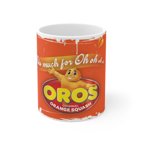 Copy of South African Oros 11oz White Mug - 1 Mug Shows both sides