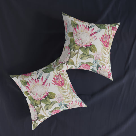 South African Protea Square Pillow