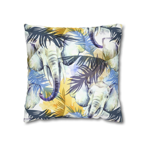 African abstract Elephants Pillowcase Cover only - no filling is included